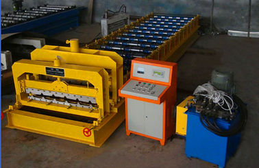 La machine vitrée faite sur commande de tuile/laminent à froid former la machine pour la tôle d'acier colorée