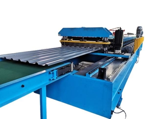 Machine de formage de rouleaux de toits trapézoïdaux à grande vitesse personnalisable