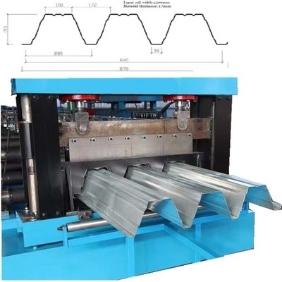 ZTRFM machine de formage anti-corrosion et de revêtement de sol durci avec traitement chromé