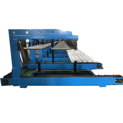 6m/8m/10m/12m longueur ligne de découpe de métal machine d'empilage automatique pour le transport d'entrepôt