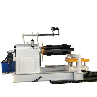 Decoiler hydraulique automatique pour le roulement de feuille de toiture en métal formant la machine