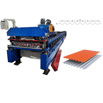 Machine de laminage de tôles de toiture en acier inoxydable filmé PPGI