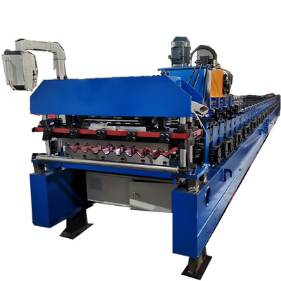 Machine de laminage de tôles de toiture en acier inoxydable filmé PPGI