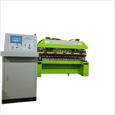 Machine de formage de rouleaux de tôles ondulées de 1000 mm