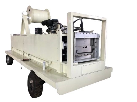 Machine de revêtement de toit en métal à couture debout trapézoïde 10 stations