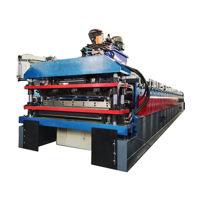 Machine de revêtement de toit en métal à couture debout trapézoïde 10 stations