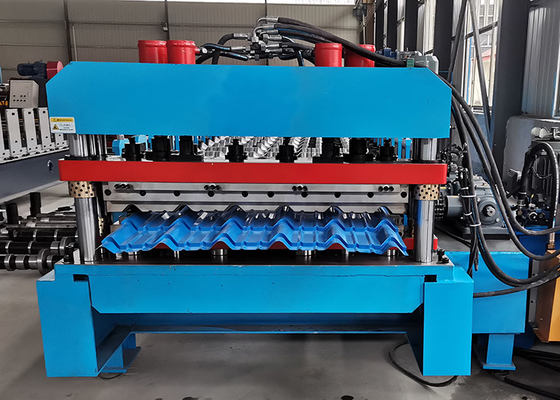 Machine à feuilles de toiture à vitesse élevée à vitesse rectangulaire à vitesse élevée