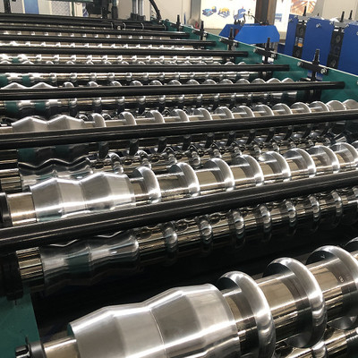 Très populaire bâtiment Toits et côtés Panneaux en PBC métalliques Machine de tôle de toiture