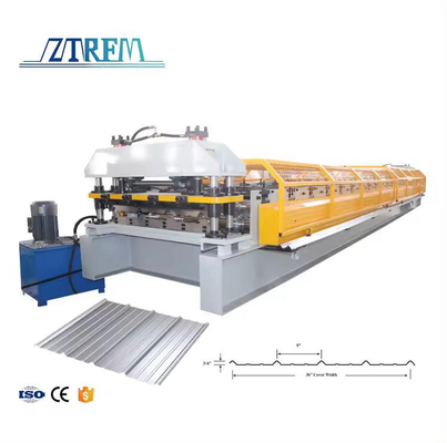 Machine de formage de rouleaux de revêtement de toit à haute vitesse et de haute qualité