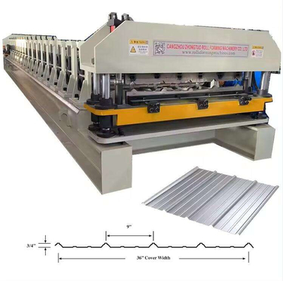 Machine de formage de rouleaux de revêtement de toit à haute vitesse et de haute qualité