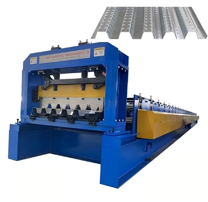 1.5′′ Composite Deck Durable Floor Decking Rolling Forming Machine Pour le moulage des revêtements de sol