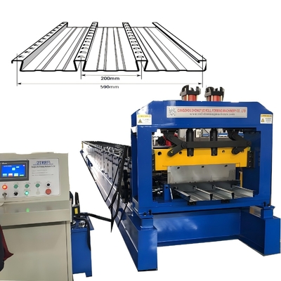 machine de formage de rouleaux de revêtement de sol en acier à grande vitesse