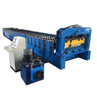 Machine de formage à rouleaux de toit en métal de type B avec un rapport résistance/poids élevé