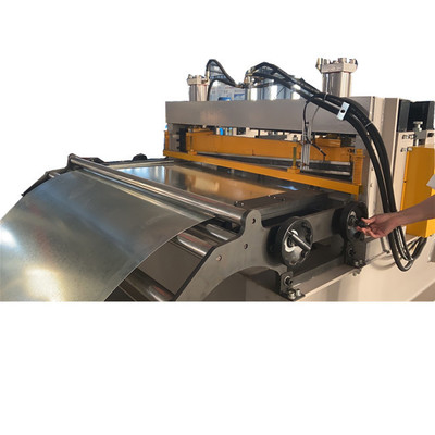 Machine de formage à rouleaux de profilés de panneaux d'acier avec pré-coupeuse hydraulique pour l'efficacité