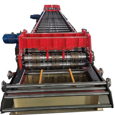 Machine de formage de rouleaux de toit en métal à haut rendement avec puissance du moteur principal de 3x11kw