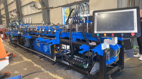 Équipement de machine de formage de villas en acier léger réglable