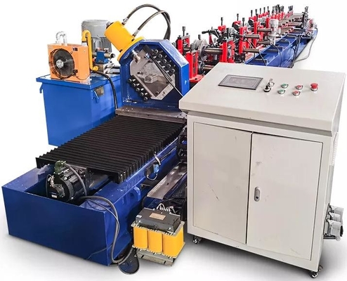 Machine de formage de rouleaux de purlin personnalisable pour les purlins avec largeur et hauteur de feuille réglables