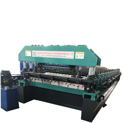 Roofing professionnel circulaire machine à laminer en tôle ondulée paramètres précis haute durabilité
