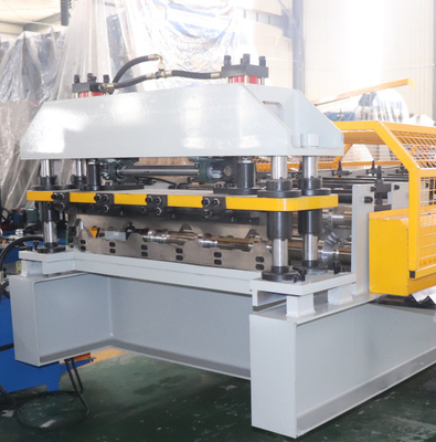 Machine de formage de rouleaux de panneaux de toiture à chaîne ag 220v
