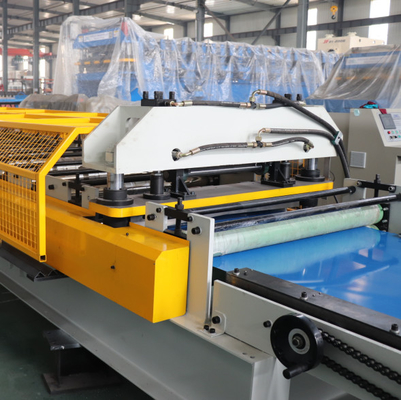 Machine de formage de rouleaux de panneaux de toiture à chaîne ag 220v