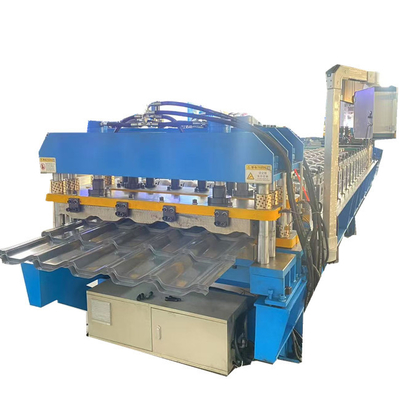 Machines pour les carreaux de toits métalliques pour les carreaux vitrés à étages