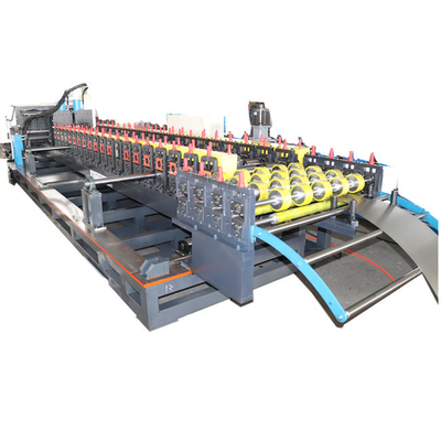 Machine de formage de rouleaux de panneaux métalliques pour étagères de supermarché