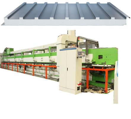 Machine de formage par laminage de panneaux isolés en alliage d'aluminium PIR