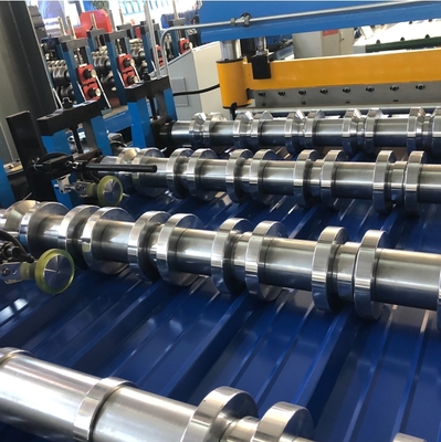 Machine de formage de tôles de toiture métalliques IBR (45 m/min)