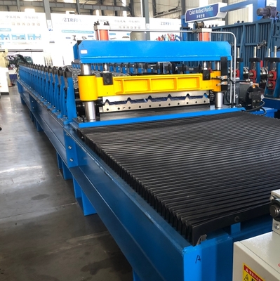 Machine de formage de tôles de toiture métalliques IBR (45 m/min)