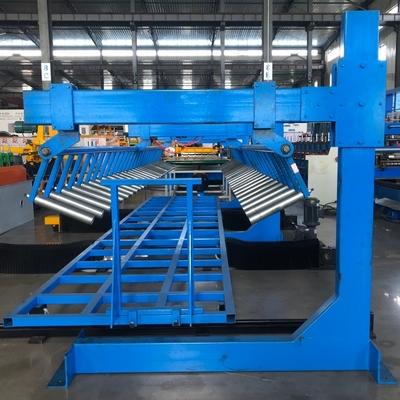 Machine de formage de tôles de toiture métalliques IBR (45 m/min)
