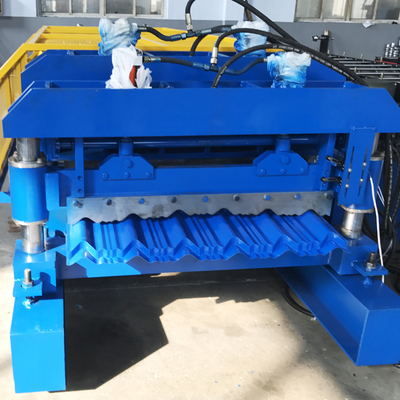 Le petit pain vitré par toit de toit de tuile en métal formant la machine a ridé la tôle d'acier BV/GV