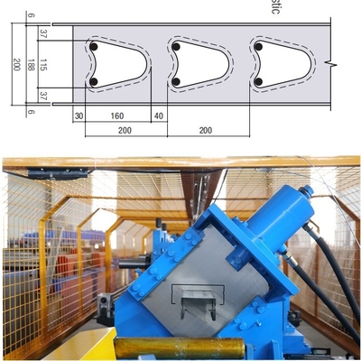Paroi logique Structural Paroi Stud et piste machine de formage à roulement à grande vitesse
