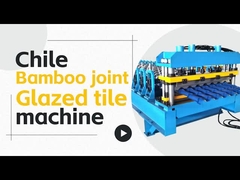 Versatile étape carreaux de toiture de tôles de laminage machine de formage en russe