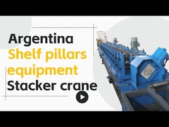 Système de rack en acier à profil de support à charge lourde, machine de formage de rouleaux